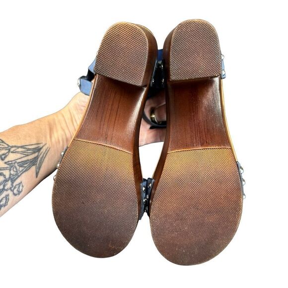 MADDEN GIRL Blue Women's Liftt Heeled Sandals Size 6.5 - Picture 16 of 17